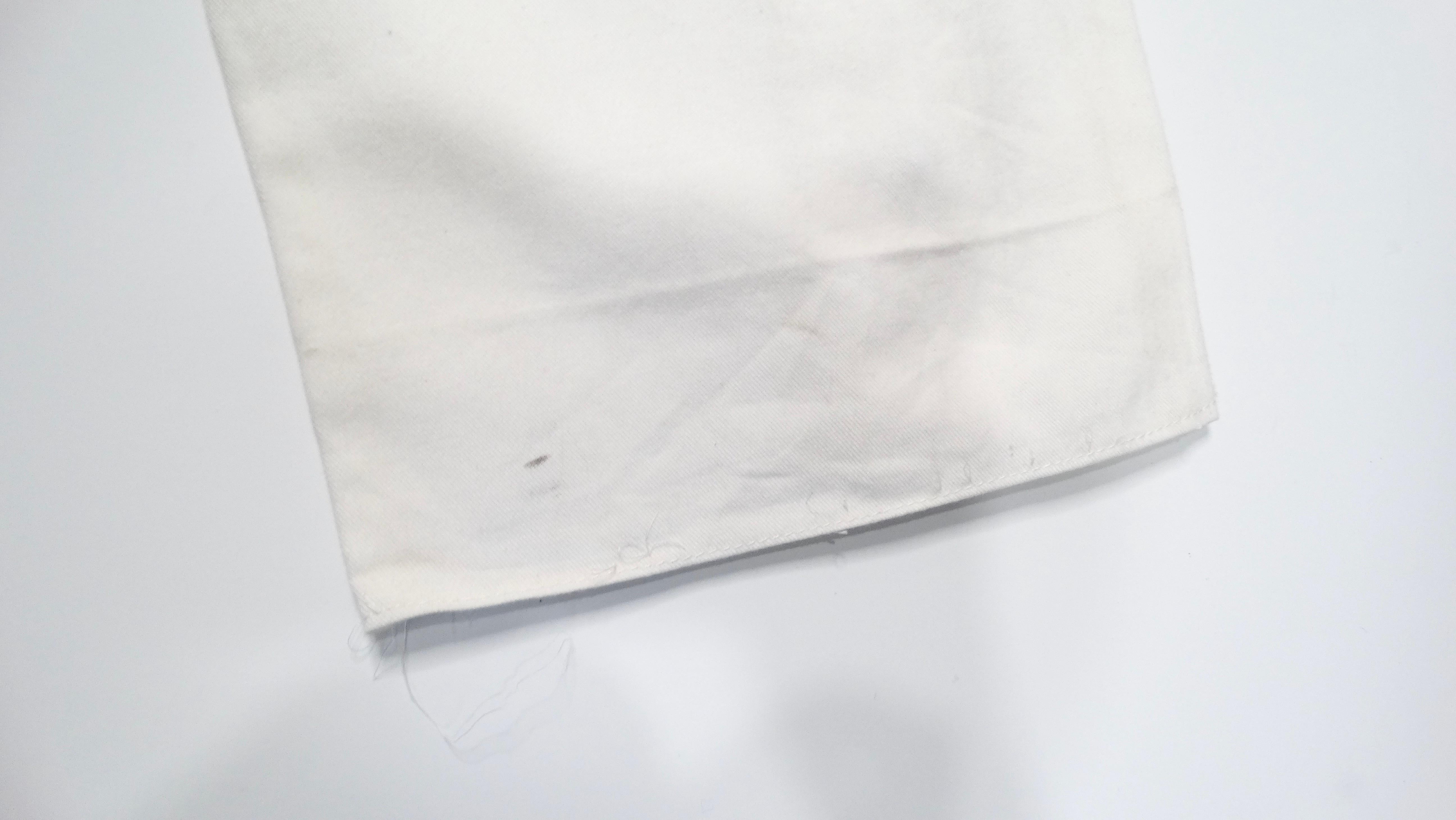 Dolce & Gabbana White Straight Leg Jeans With Button & Lace-Up Details For Sale 2