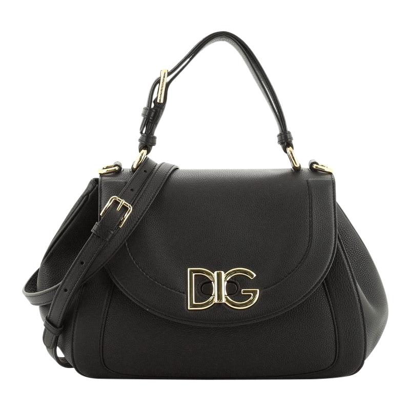 Dolce & Gabbana Wifi Top Handle Bag Leather
