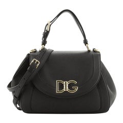 Dolce & Gabbana Wifi Top Handle Bag Leather