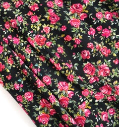 Dolce & Gabbana Wild Rose Print Sheath Dress