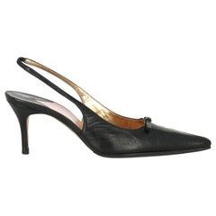 Dolce & Gabbana Woman Pumps Black Leather IT 38.5