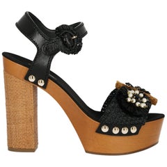 Dolce & Gabbana Woman Sandals Black, Brown IT 40