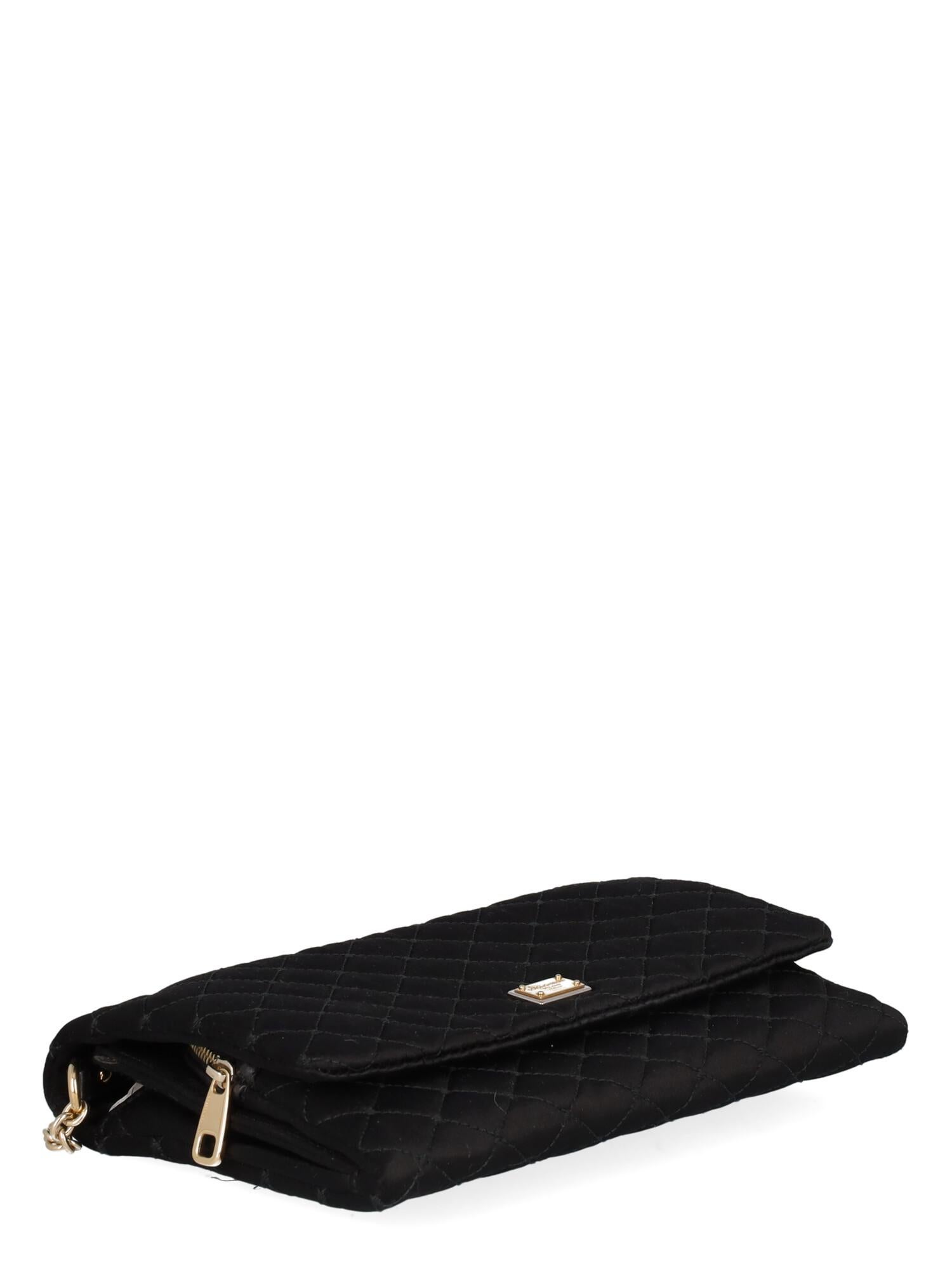 Dolce & Gabbana Women Shoulder bags Black Fabric  For Sale 1
