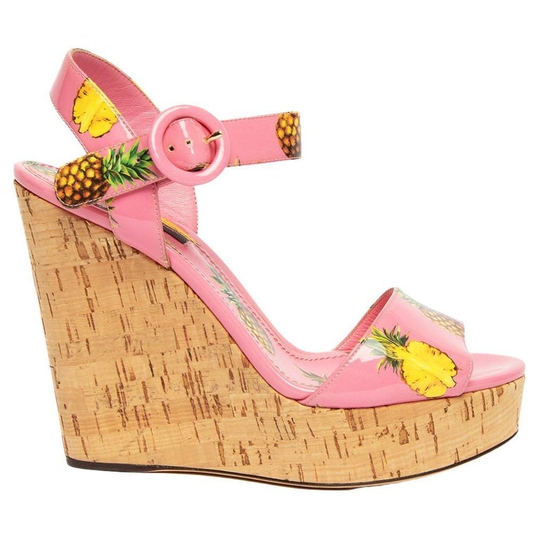 dolce gabbana pineapple shoes