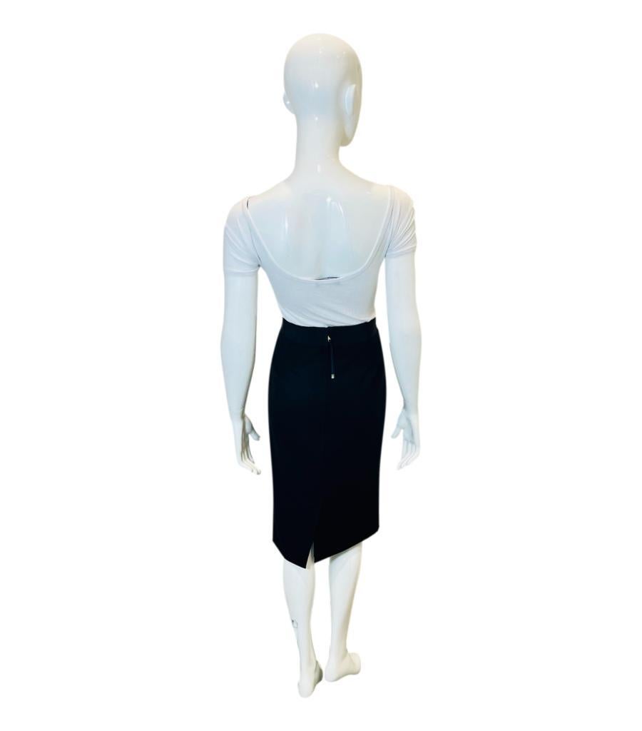 Women's Dolce & Gabbana Wool Pencil Skirt For Sale