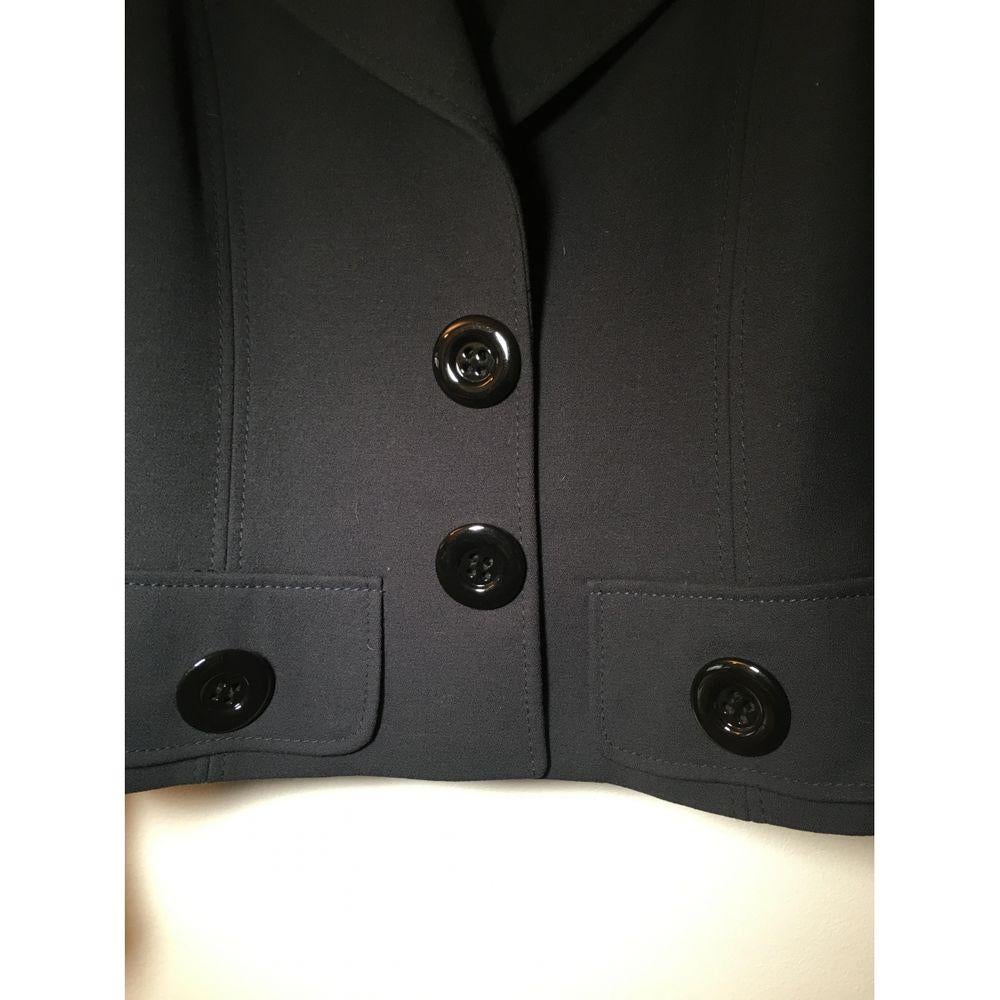 Dolce & Gabbana Wool Short Vest in Blue 2