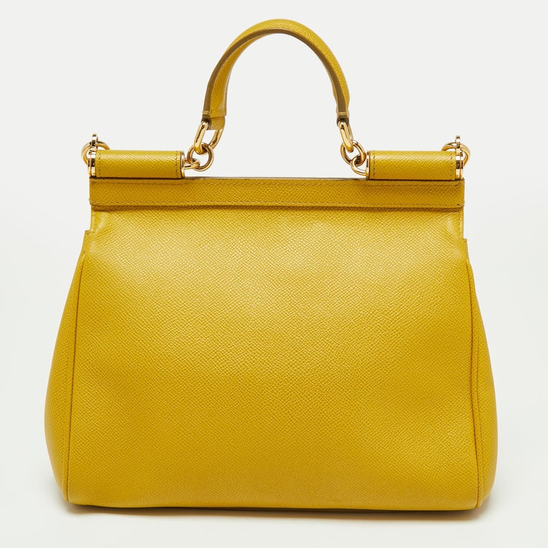 Yellow dolce and gabbana handbags Clearance