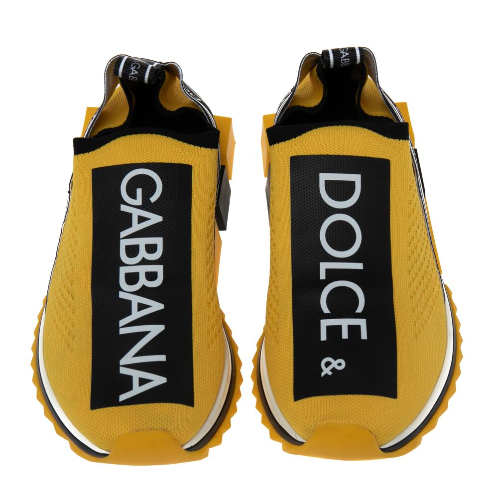 yellow dolce and gabbana shoes