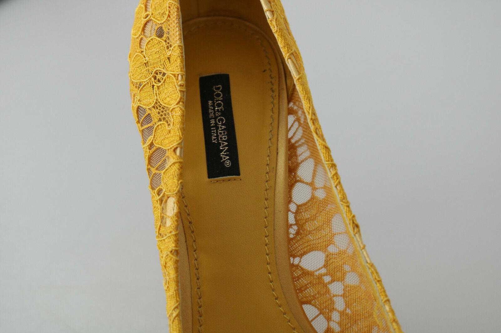 yellow floral heels