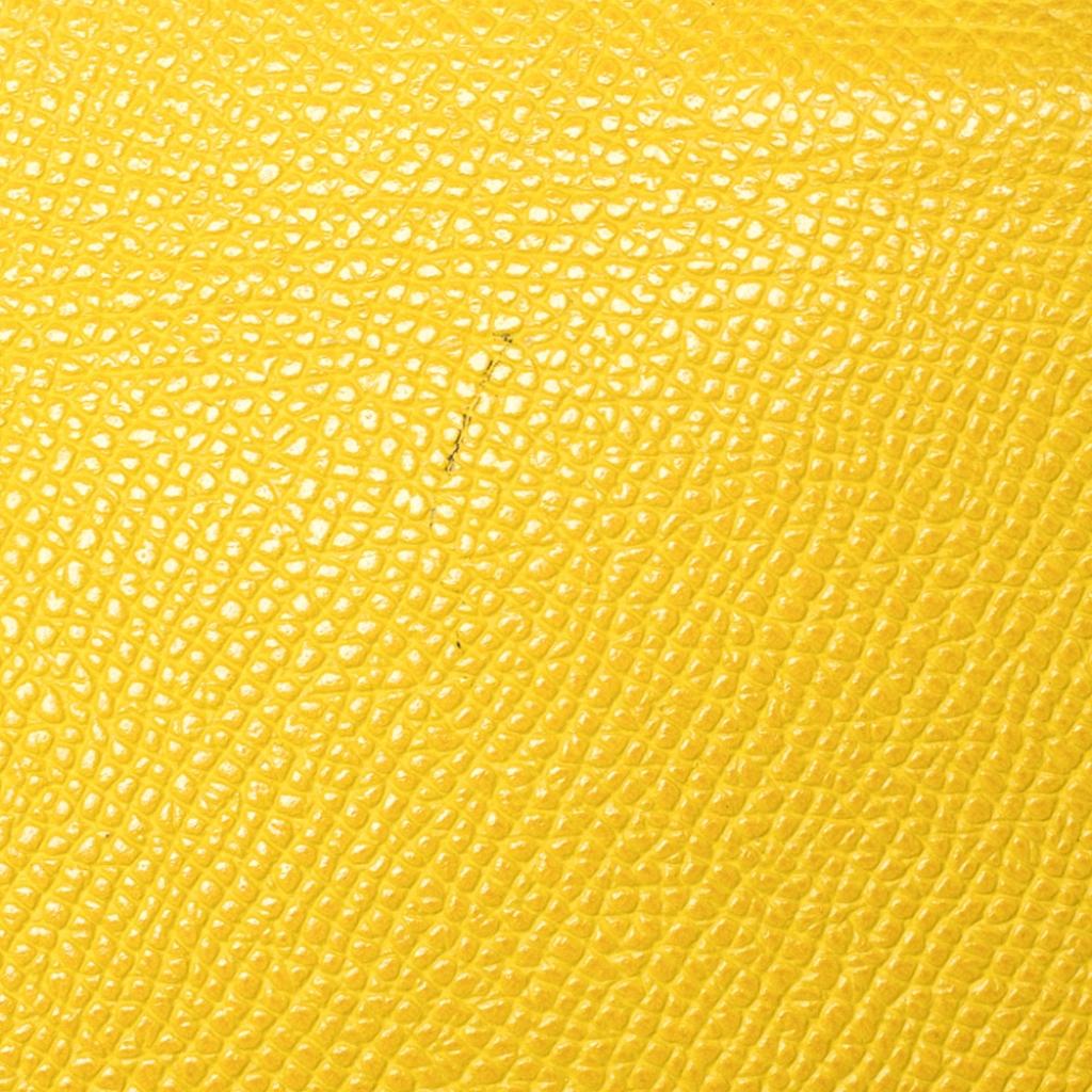 Dolce & Gabbana Yellow Leather Padlock Top Handle Bag 3