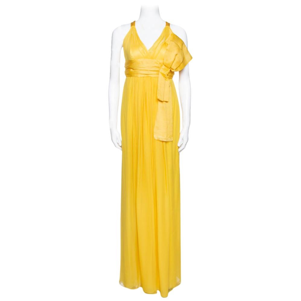 Dolce and Gabbana strapless embellished silk velvet dress For Sale at ...