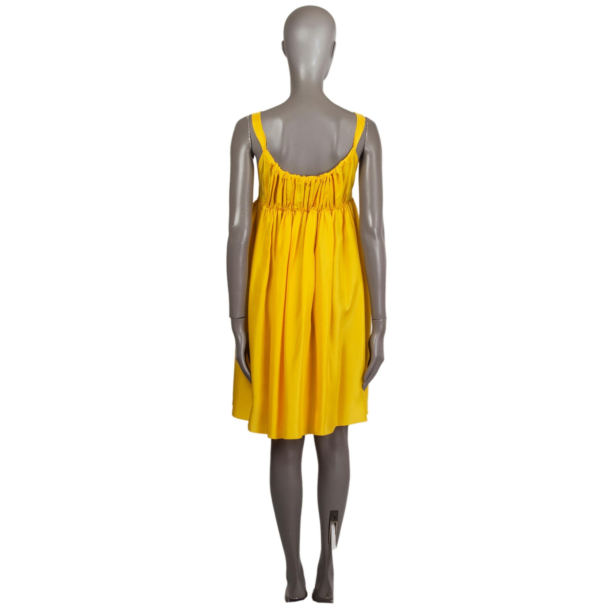 dolce gabbana yellow dress