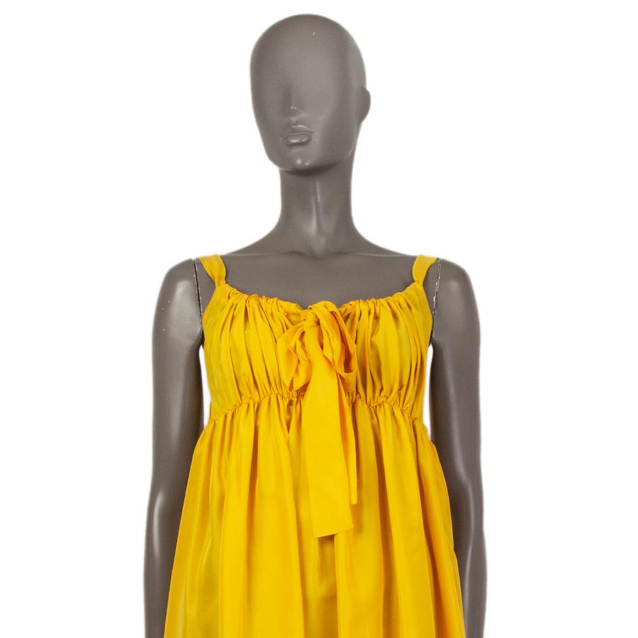dolce and gabbana yellow dress