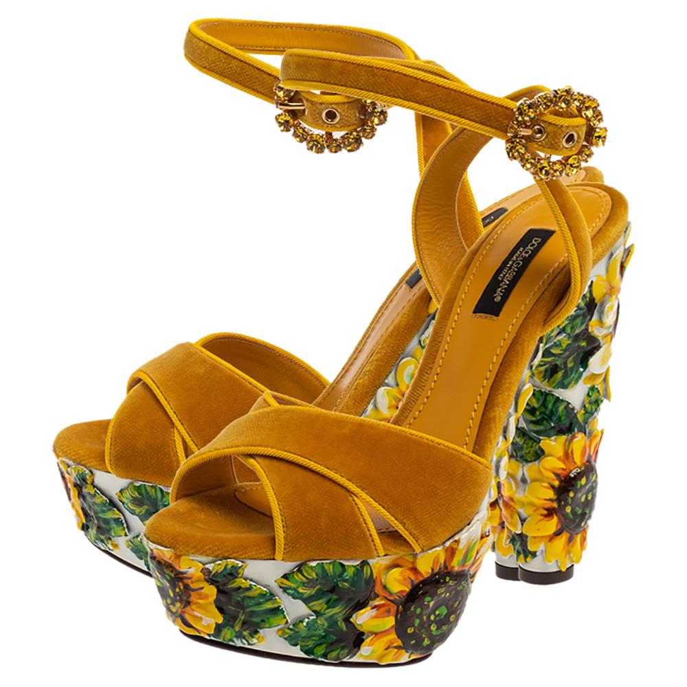 Sunflower yellow cheap heels