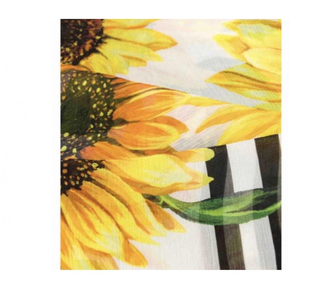 sunflower scarf