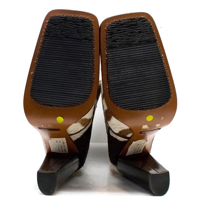 Dolce & Gabbana Zebra Print Knee High Boots US 9 2