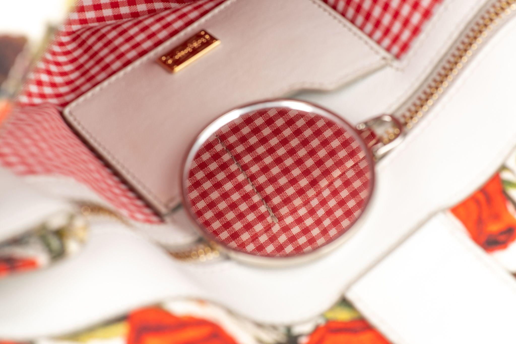 Dolce Large Red Roses Sicily Bag For Sale 12
