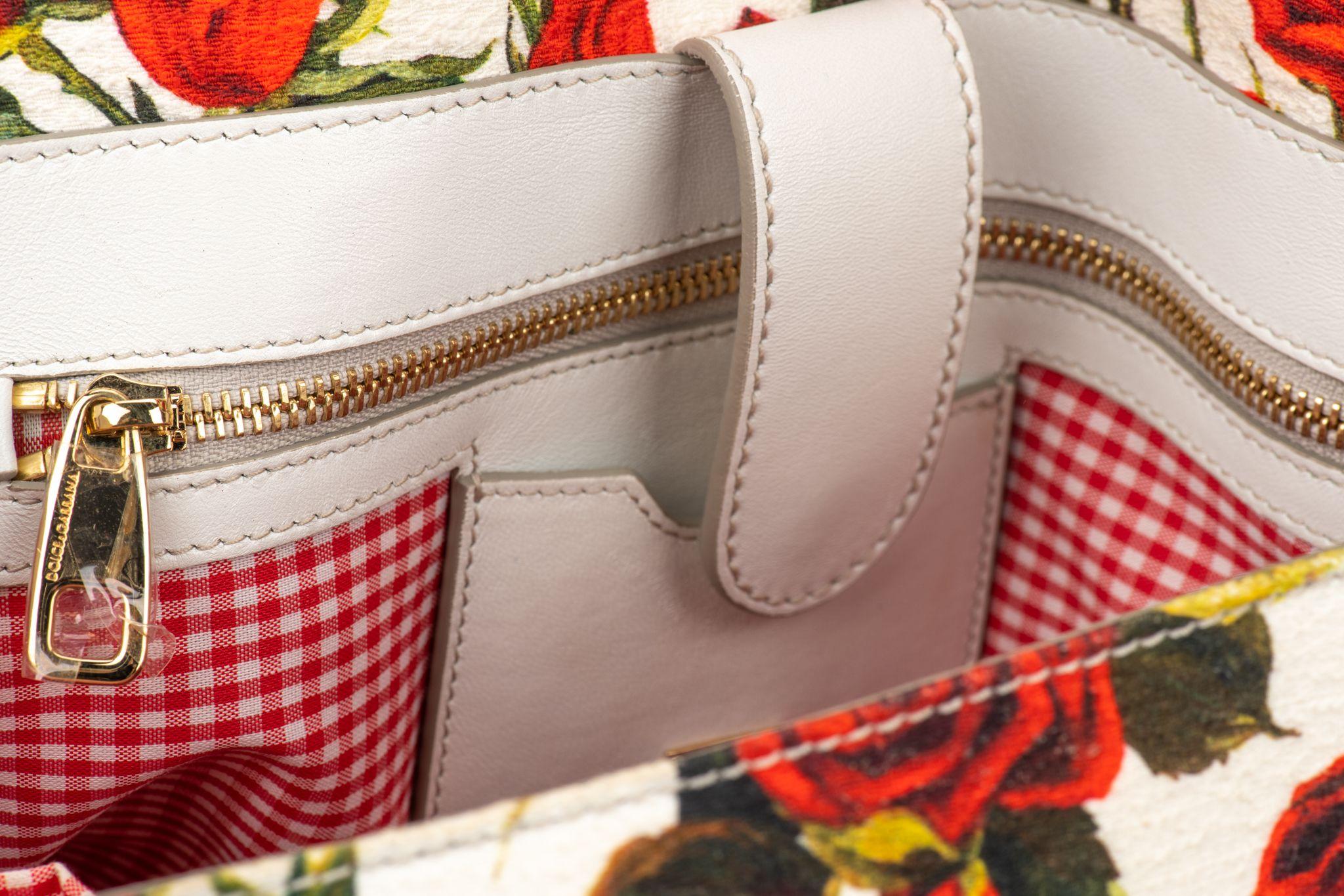Dolce Large Red Roses Sicily Bag For Sale 1