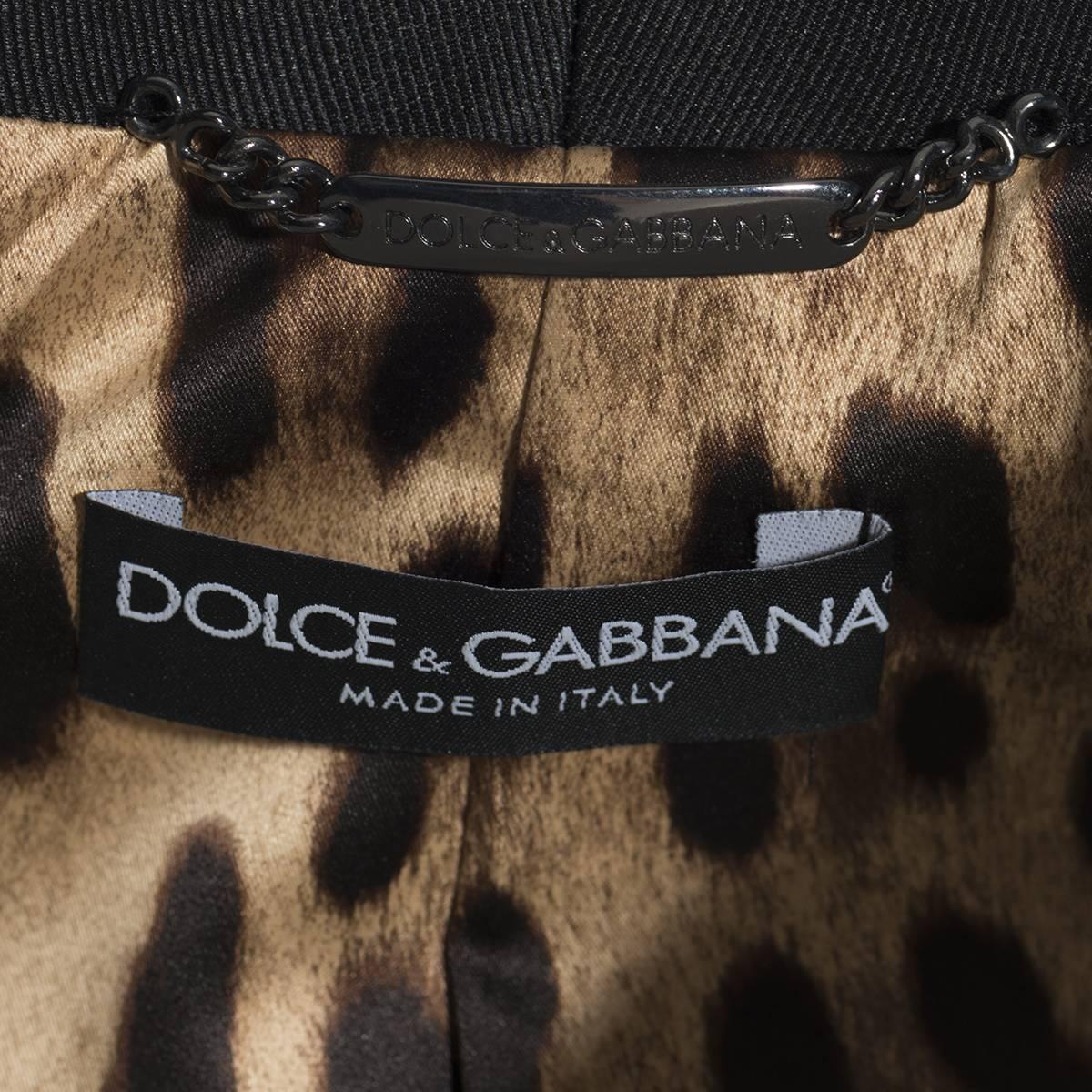 Dolce&Gabbana Black Evening Jacket at 1stDibs