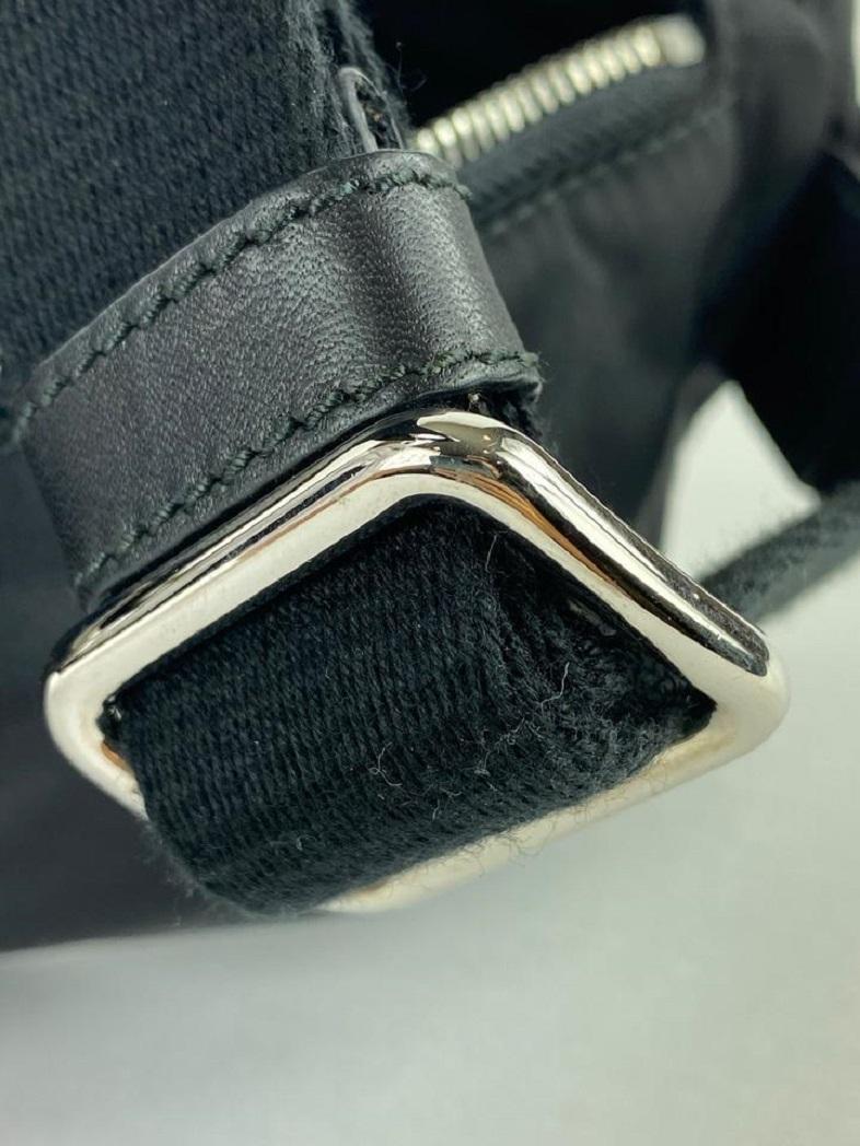 Dolce&Gabbana Black Fanny Pack Waist Pouch Belt Bag  861929 For Sale 1