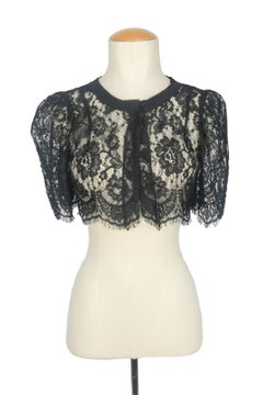 Dolce&Gabbana black lace top