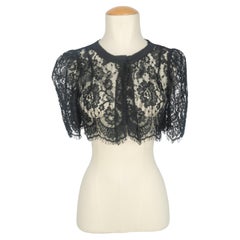 Dolce&Gabbana black lace top