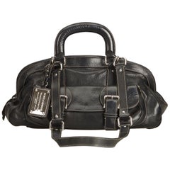 Dolce&Gabbana Black Leather Satchel