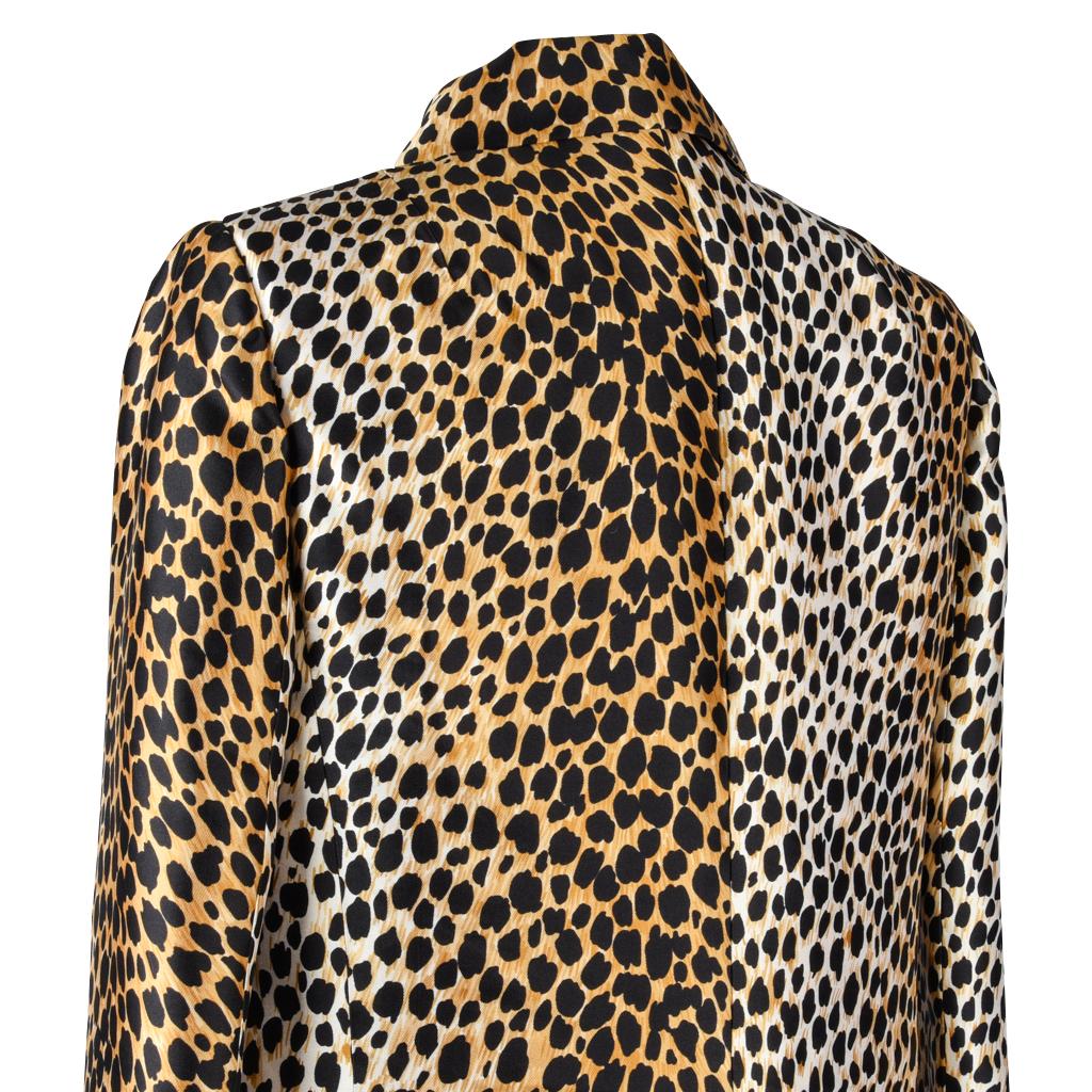 Dolce&Gabbana Coat Cheetah Print Spring Jacket 40 / 6 Mint 1