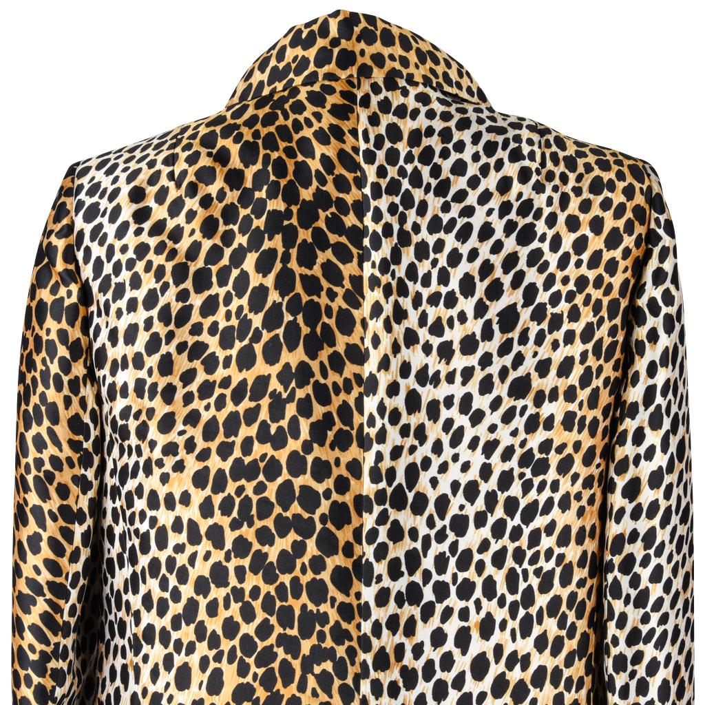 Dolce&Gabbana Coat Cheetah Print Spring Jacket 40 / 6 Mint 2