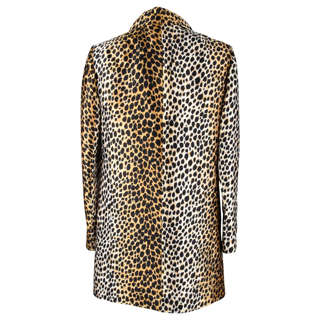 Dolce&Gabbana Coat Cheetah Print Spring Jacket 40 / 6 Mint 3