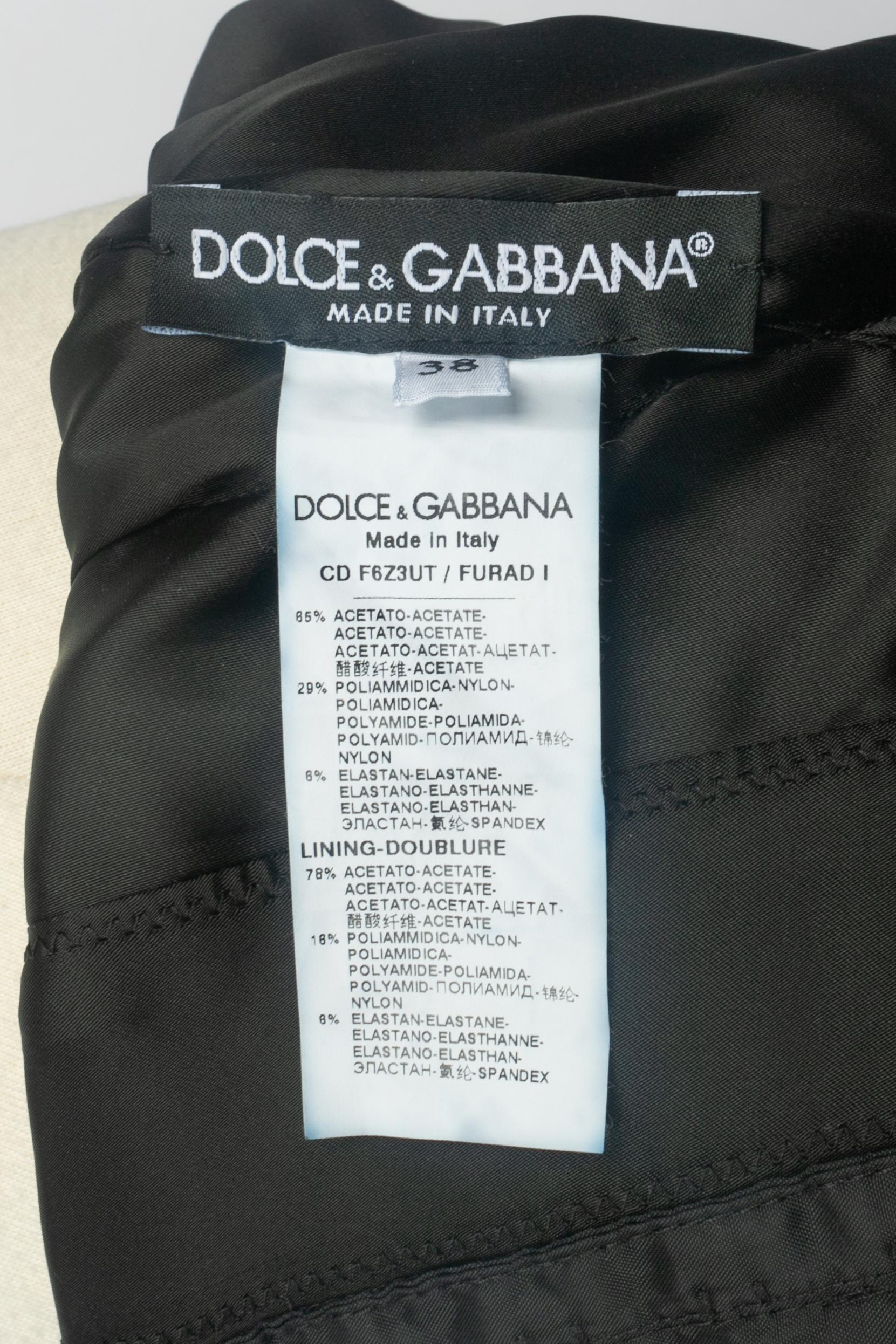 Abito Dolce & Gabbana con allacciatura in vendita 5