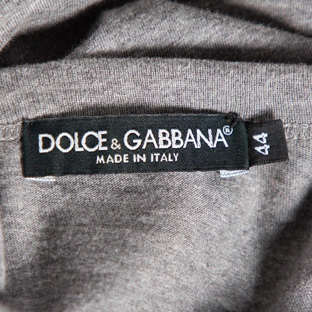 Dolce&Gabbana Grey Pugilato Muhammed Ali Print Short Sleeve T-Shirt XS 1