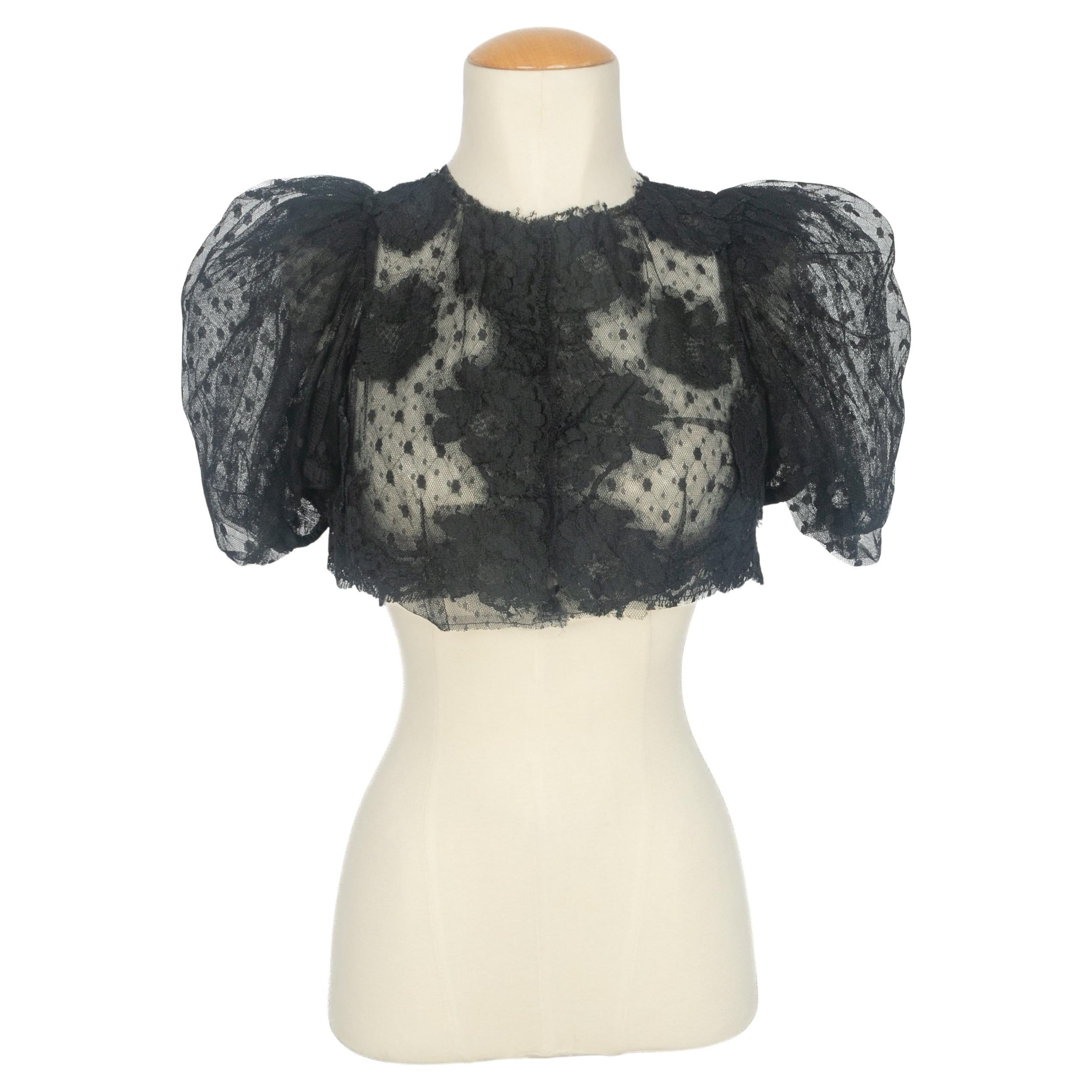 Top in pizzo Dolce & Gabbana