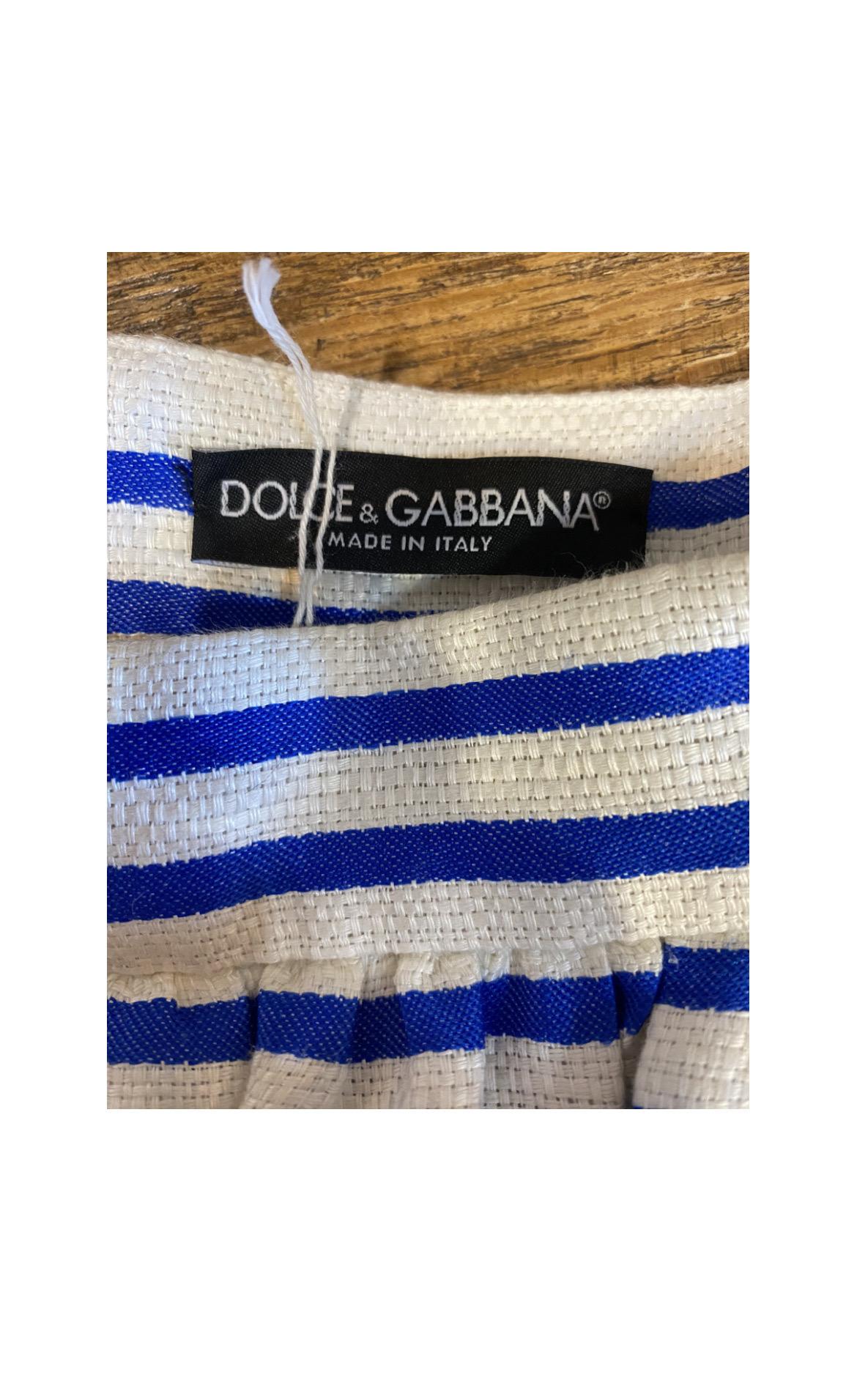 Women's or Men's Dolce&Gabbana linen skirt.