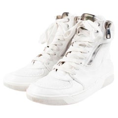 Dolce&Gabbana Mainline Leather Hi-Top Sneakers Men Shoes Size 9, EUR43, S068