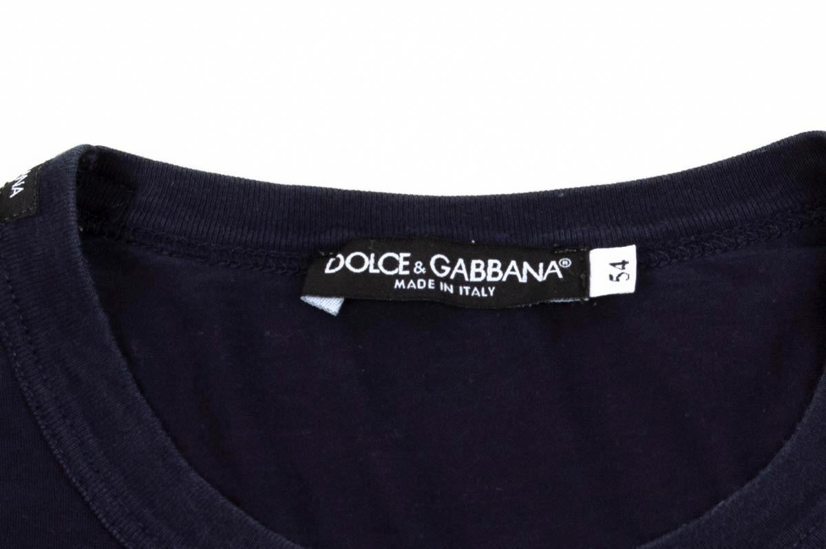 Dolce&Gabbana Mainline Pulloverhemd Monsieur für Herren, Größe 54IT(L) S146 (Schwarz)