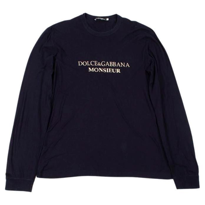 Dolce&Gabbana Mainline Pulloverhemd Monsieur für Herren, Größe 54IT(L) S146