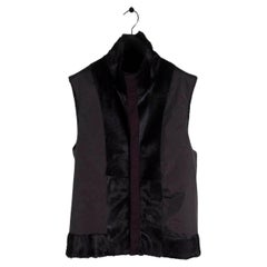 Dolce&Gabbana Men Fur Vest Used Mainline Size 50IT (M), S432