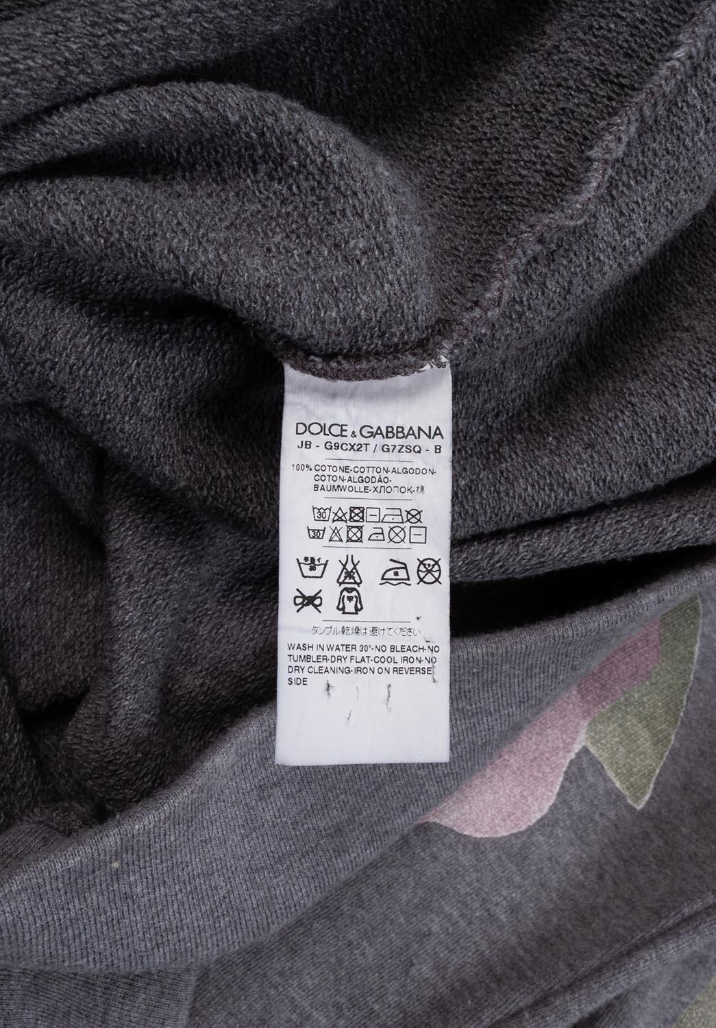 Dolce&Gabbana Men Sweatshirt Jumper Top Size M/L, S400 For Sale 1