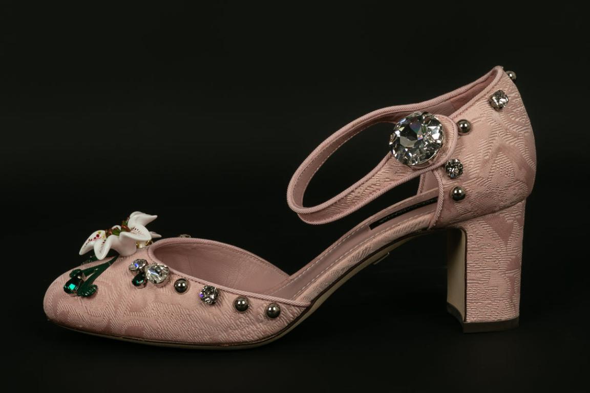 Dolce&Gabbana Rosa Schuhe / Pumps (Braun) im Angebot