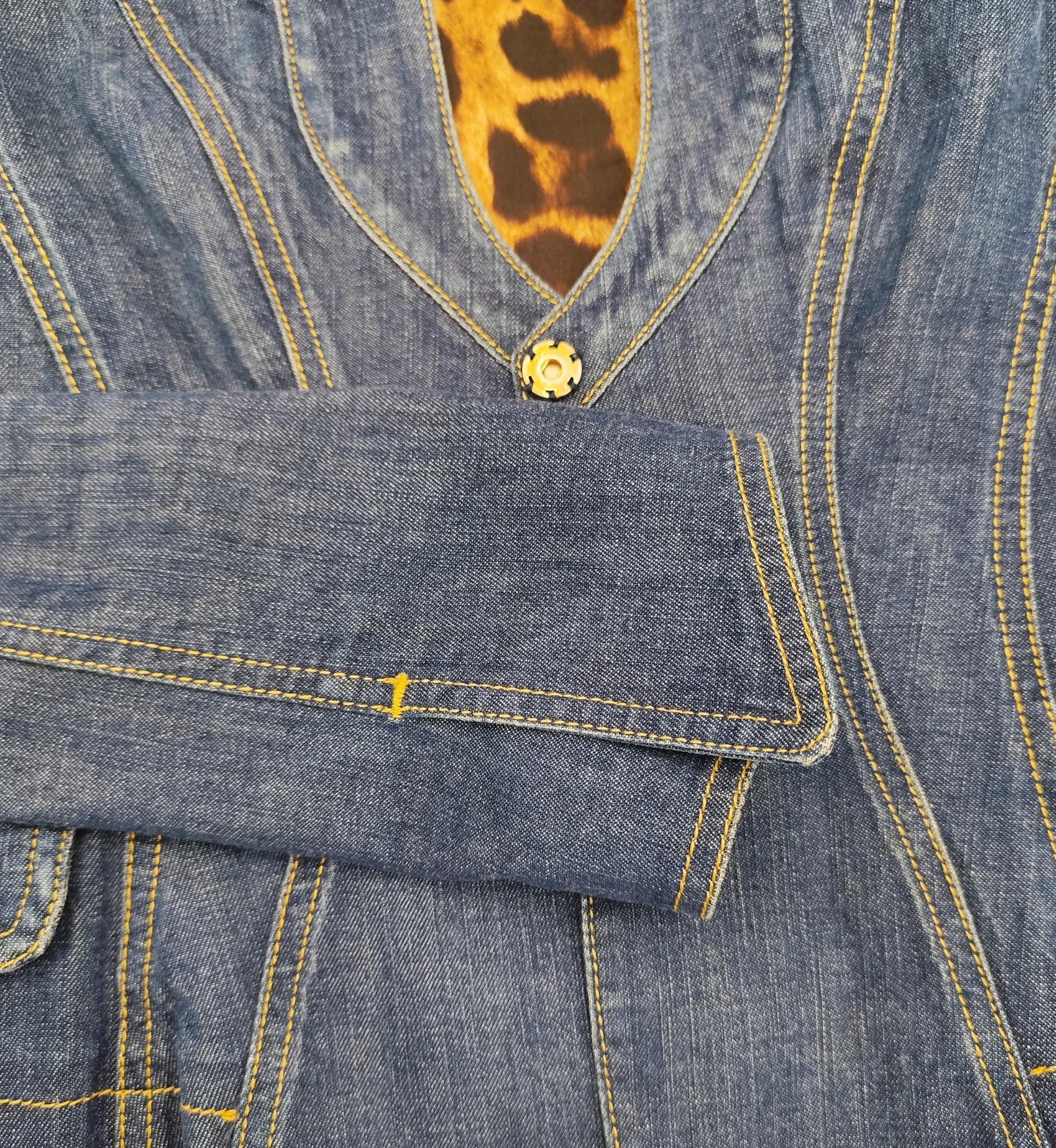 Dolce&Gabbana pointed sleeves denim jacket For Sale 1