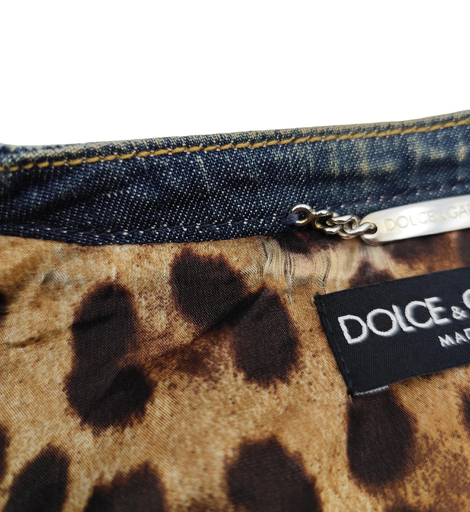 Dolce&Gabbana pointed sleeves denim jacket For Sale 4