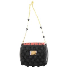 Vintage Dolce&Gabbana Runway Evening Dgty02 Multicolor Clutch