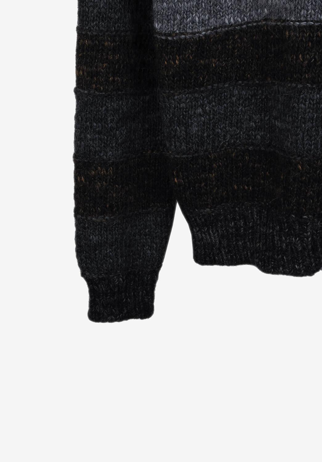Black Dolce&Gabbana Turtle Neck Wool Acrylic Knit Men Sweater Size 50IT(Slim M) For Sale