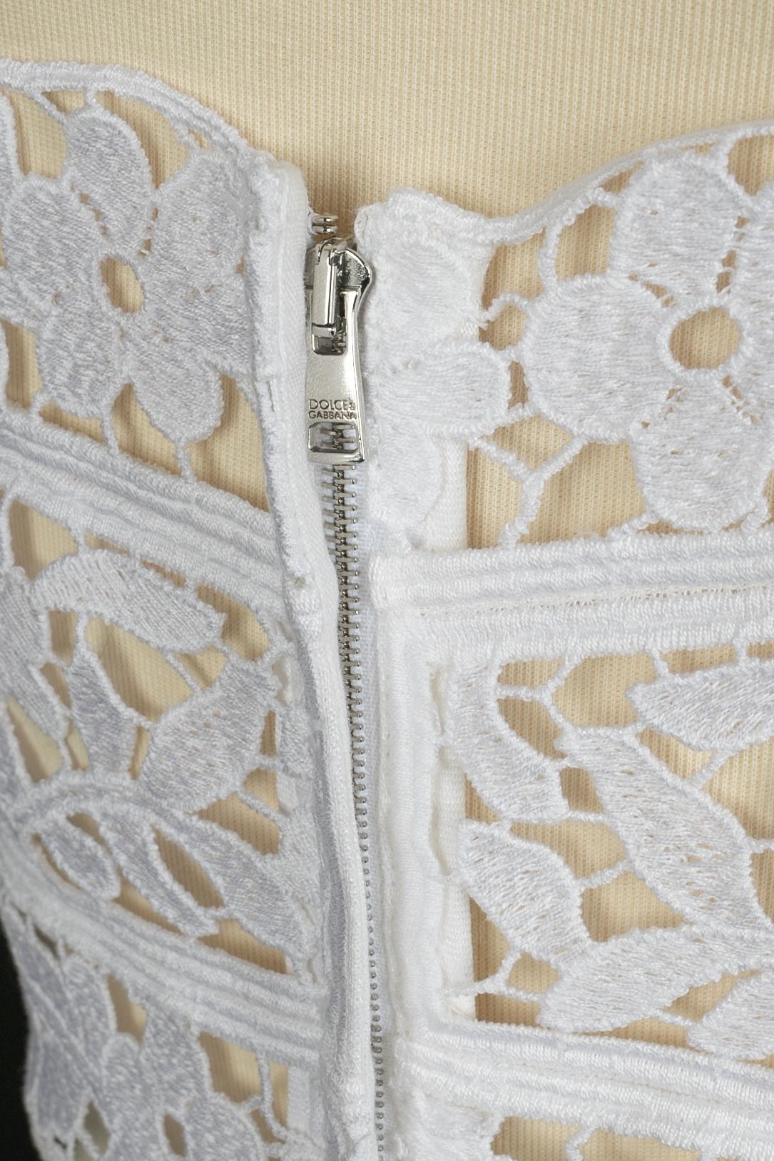 Donna Dolce & Gabbana top bianco in vendita