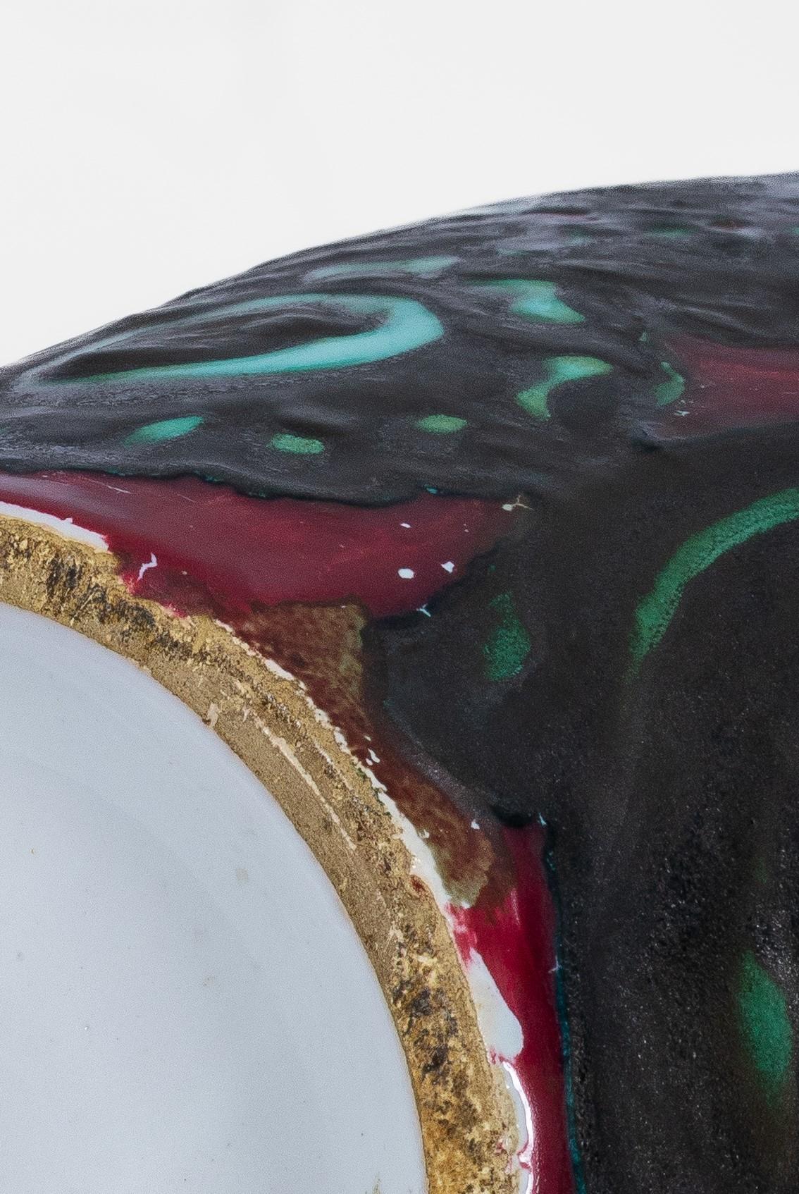 Vaso Dolcetti Venezia in ceramica anni '20 di Giancarlo Polidori In condizioni buone in vendita a Zemst, BE