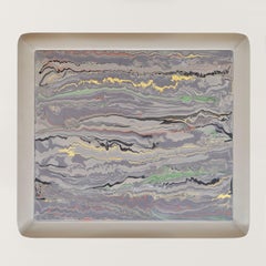 Dolcevita Beige Leder & Keramik Couchtisch