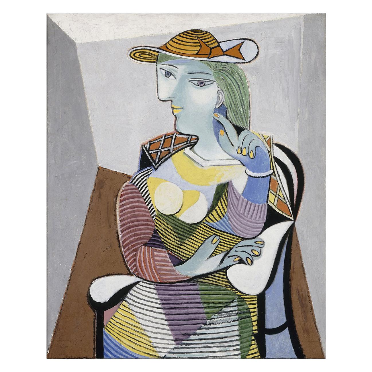 d'Olga dans un Fauteuil, after Expressionist artist Pablo Picasso For Sale