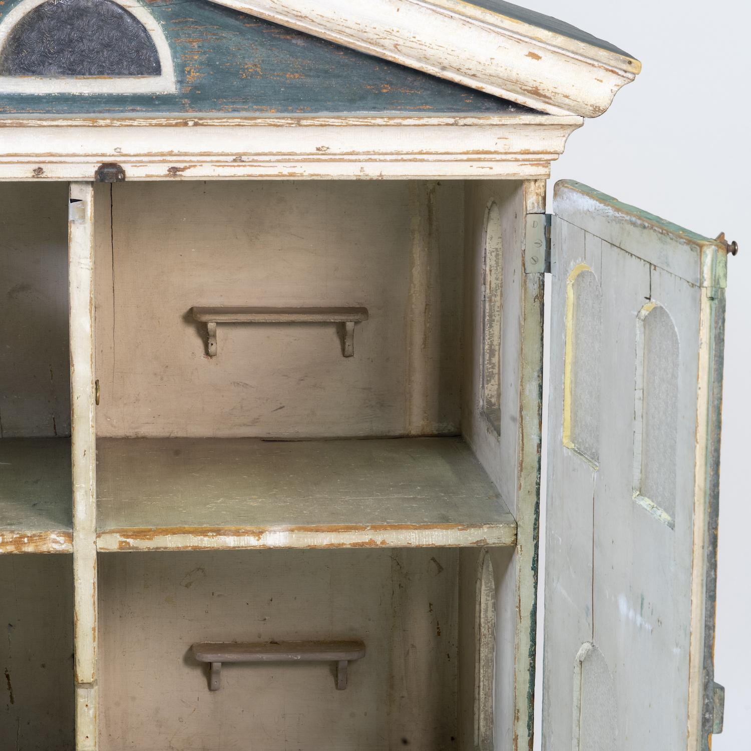 Late 19th Century Doll House Cabinet, 19th Century