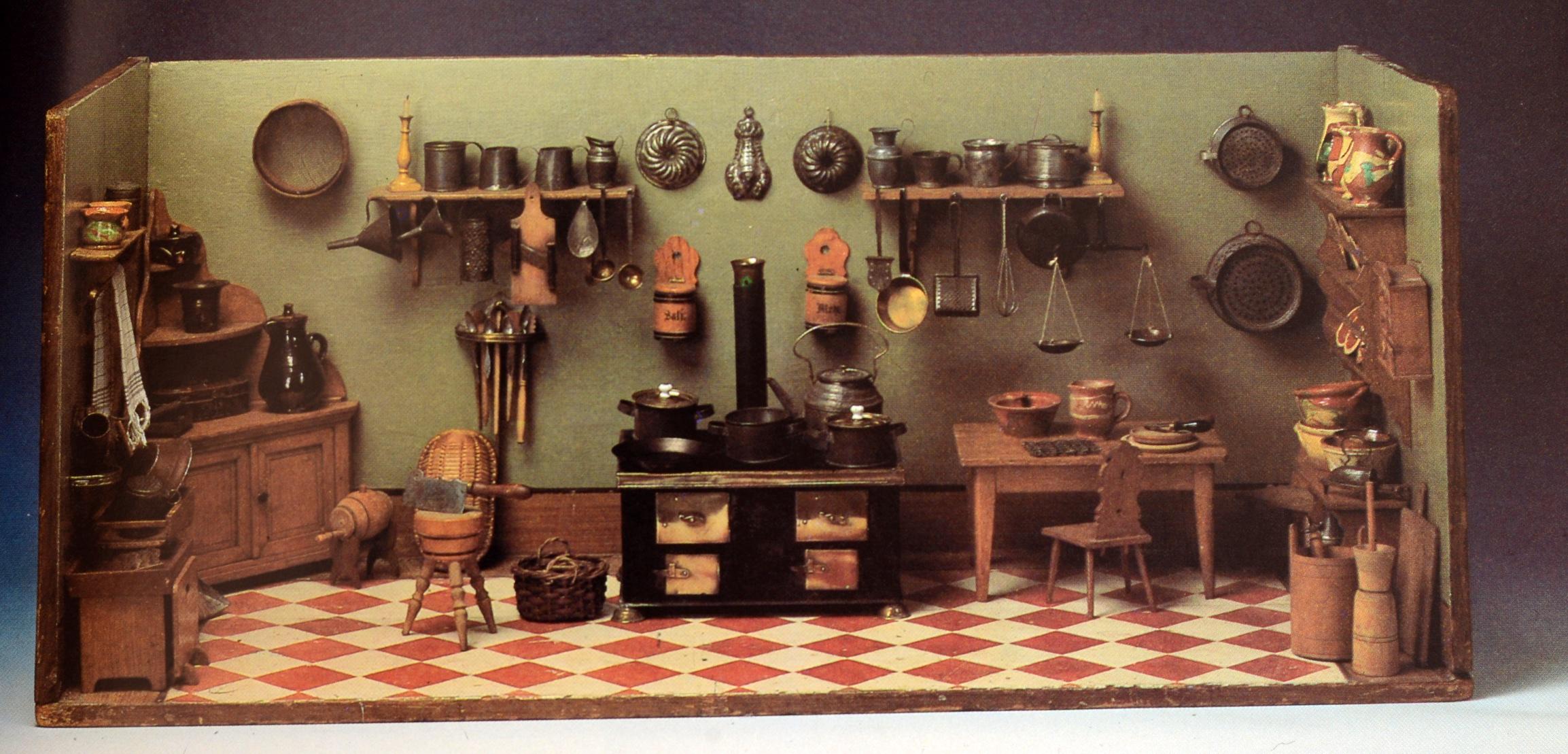 Doll Kitchens, 1800-1980 by Eva Stille, First Edition For Sale 1